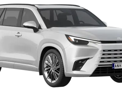 Lexus TX 350h 2024 3D model