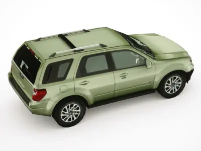 Generic SUV v1 Low-poly 3D model
