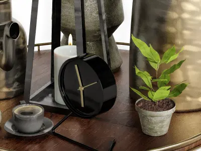 decoration 72 Low-poly 3D model