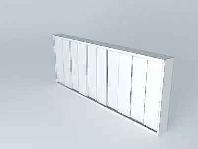 Lightbox wall Free 3D model