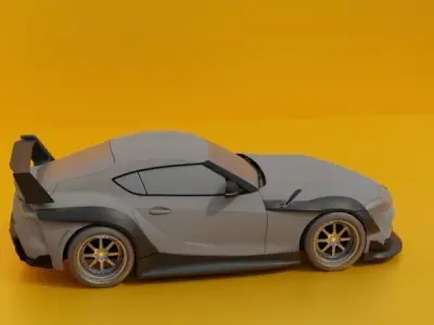 TOYOTA SUPRA BODY KIT 3X OFFSETS - 11SEPT-02 3D print model