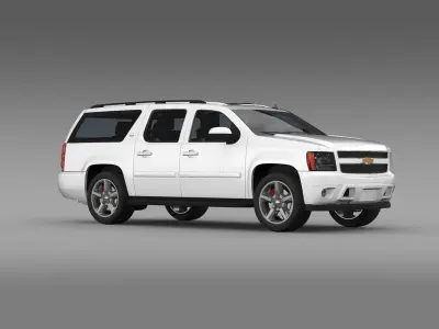 Chevrolet Suburban LTZ 2011 3D model