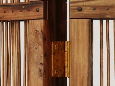 Screen branch crooked decor n2 3D model