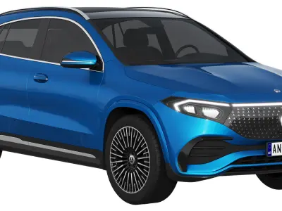 Mercedes-Benz EQA 2024 3D model