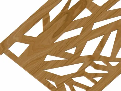 Decorative panel STL 3D model