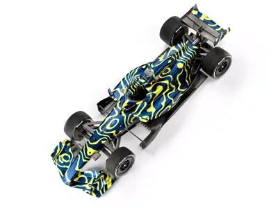 F1 2026 Car High Detail Mid High Poly Formula 1 3D Model 3D model