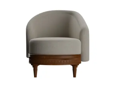 The Marsh Chaise Lounge 3D model