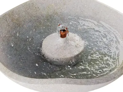 Oslo Fountain 3D model