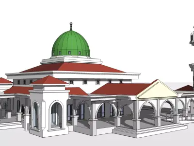 Mosque03 3D model