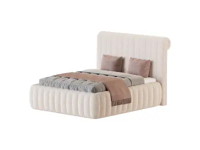 Casa Padrino luxury double bed 3D model