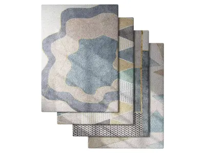 Carpet set 55 3D model