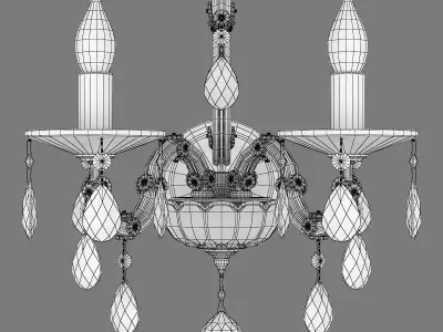 698625 ChampaBlu Osgona Sconce 3D model