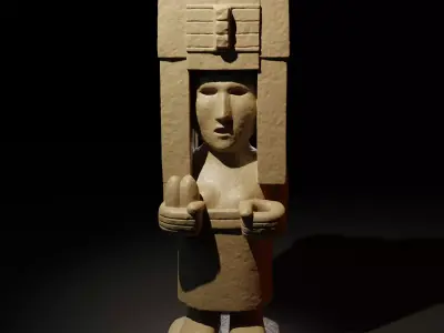 Chicomecoatl 3D print model