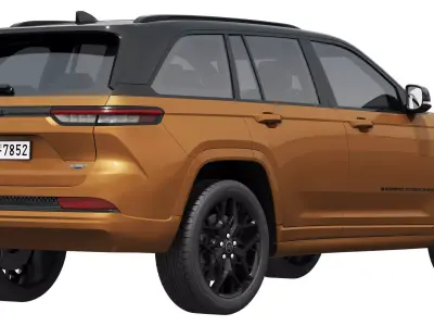 Jeep Grand Cherokee 2026 3D model