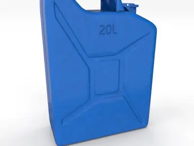 Jerry Can 3 PBR Low-poly 3D model