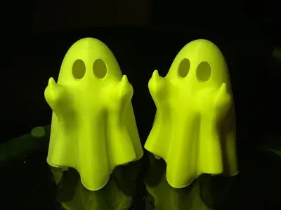 The not so friendly ghost 3D print model