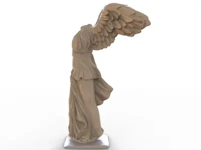 Winged Victory of Samothrace 3D Scan 3D model