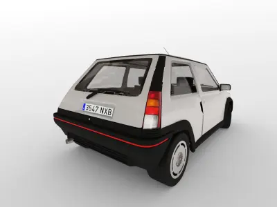 Renault Super 5 3D model