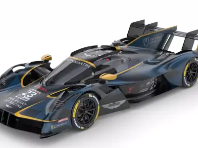 Aston Martin Valkyrie AMR LMH 2025 WEC 3D model
