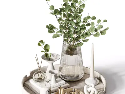 Decorative set21 3D model