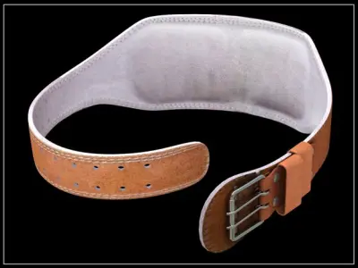 Lifting belt 3D model