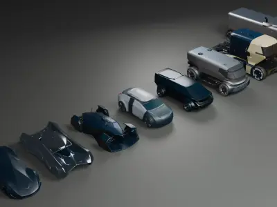 GV set 82 3D model