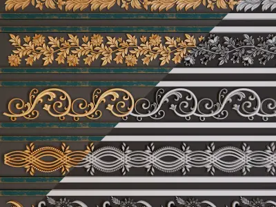 Ornament Trim Vol 06 3D model
