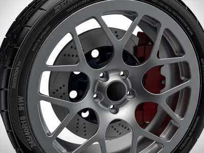 Wheel v3 3D model