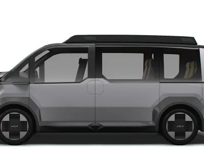 Kia PV5 RoboTaxi 2025 3D model