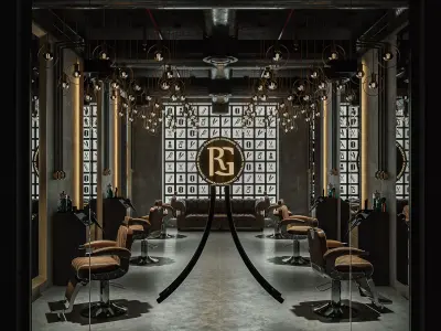 BARBER SHOP 1 3D model