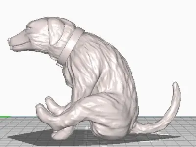  Funny Dog paperweight 3D print model