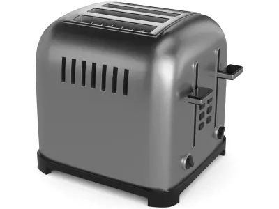 Kitchen appliances Toaster Low-poly 3D model