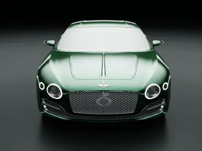 Bentley EXP 10 Speed 6 Low-poly 3D model