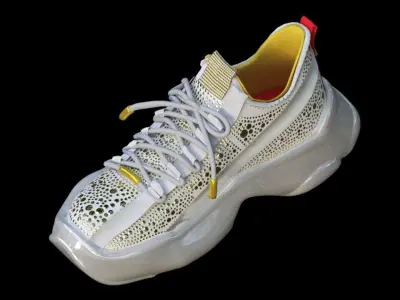 Modern Shoes 3D model