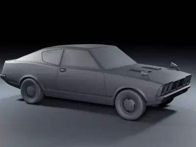 Mitsubishi galant 3D model