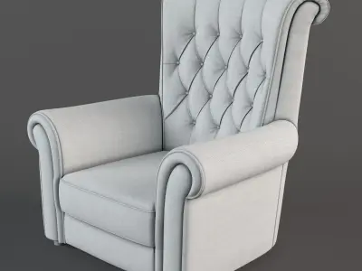 George Smith Library Chair 3D model