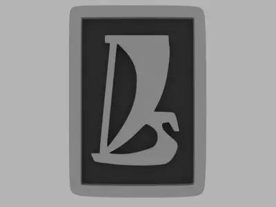 Lada logo 3D model