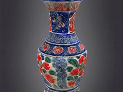 Chinese Vase 3D print model