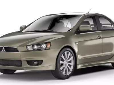 Mitsubishi Lancer X 2008 3D model