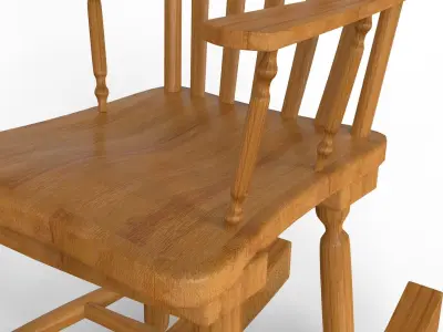 Rocking chair FREE Free 3D model