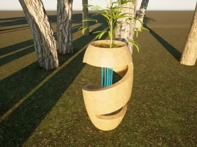 Rotate Pot Free 3D print model