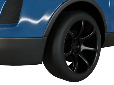 Crossover Car 3D model