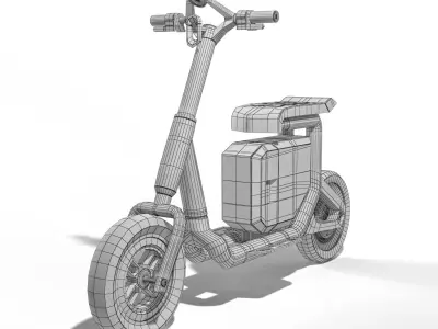 Electric Scooter  3D model