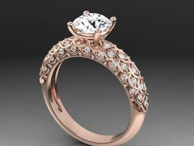 3d model ring 3D model