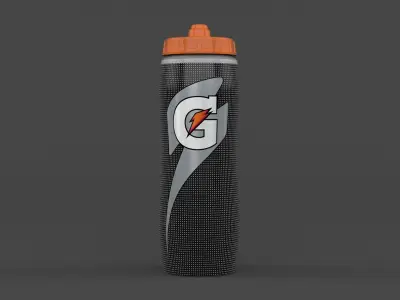 Water Bottle 3D model