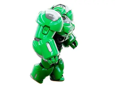  DROID GOLIATH V2 Rigged for Unreal Engine - Unity - MIXAMO 3D model