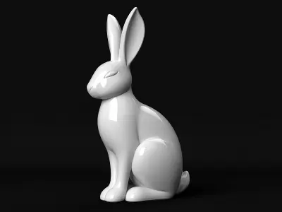 Rabbit 3D print model buy