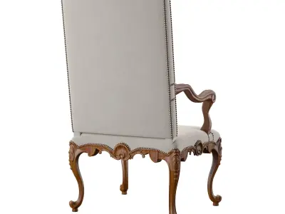 Armchair Massant Regence RTFA10 3D model