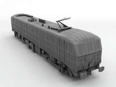 Class 86 Locomotive Freightliner Low-poly 3D model