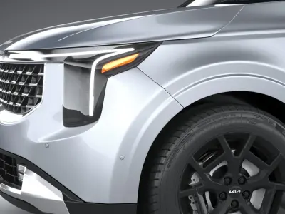 Kia Carnival 2025 3D model